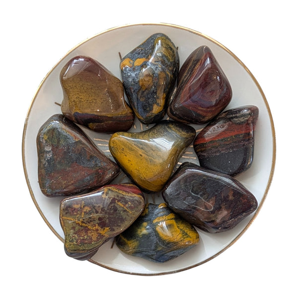 Mugglestone Tumblestone - Strength, Vitality & Confidence - Stone for Leo - Chakra Stone