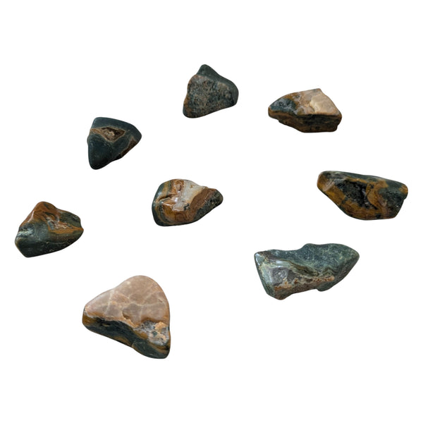 Orpheus Agate Tumblestone - Inner Stability &  Self-Confidence - Root Chakra - Stone for Gemini