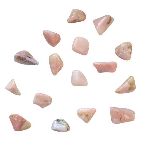 Peruvian Opal Tumblestone - Rare Gemstone - Emotional Healing Stone - Heart Chakra