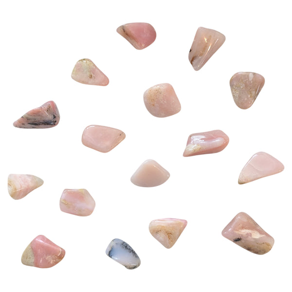 Peruvian Opal Tumblestone - Rare Gemstone - Emotional Healing Stone - Heart Chakra