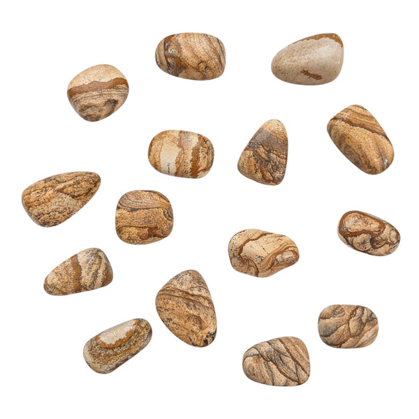 Picture Jasper Tumblestone - Nurturing & Protective Healing Crystal