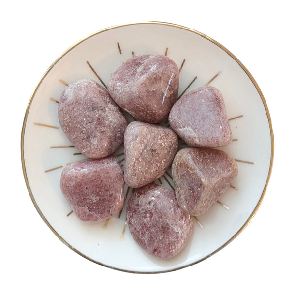 Pink Mica Tumblestone - Crystal for Self -Love, Peace & Harmony - Crystal Healing
