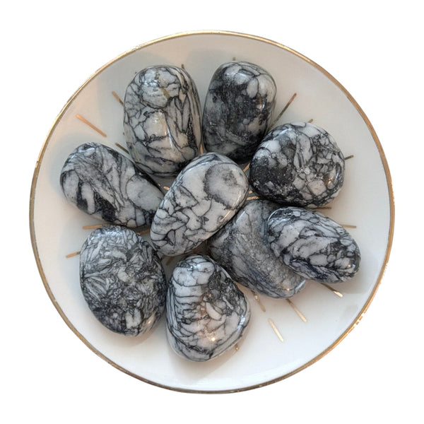 Pinolith Tumblestone - Optimism & Balance Gemstone - Rare Crystals