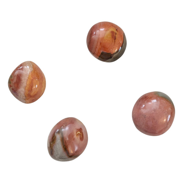 Polychromic Madagascan Jasper Tumblestone - Desert Jasper - Royal Savannah - Stone of Courage & Determination
