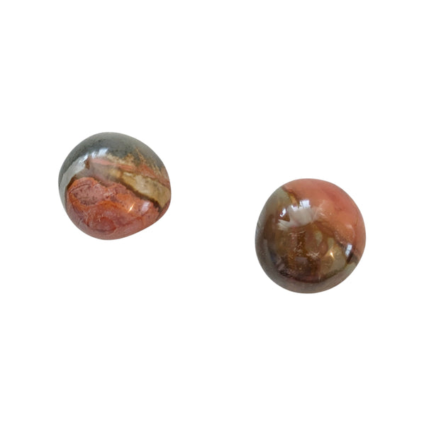 Polychromic Madagascan Jasper Tumblestone - Desert Jasper - Royal Savannah - Stone of Courage & Determination