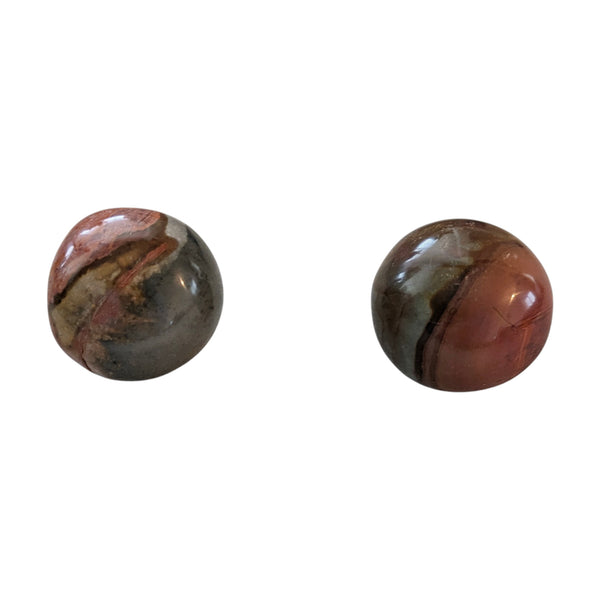 Polychromic Madagascan Jasper Tumblestone - Desert Jasper - Royal Savannah - Stone of Courage & Determination