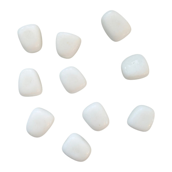 Porcelainite Tumblestone - Vitrified Clay Gemstone - A Nurturing Stone - Rare Tumblestone  Heart Chakra