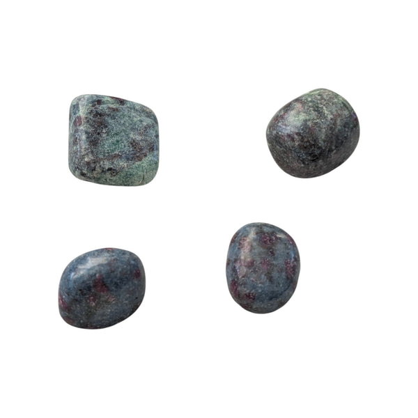 Ruby Kyanite Crystal Tumblestone - Rare Stone - Crystal Healing Gemstone