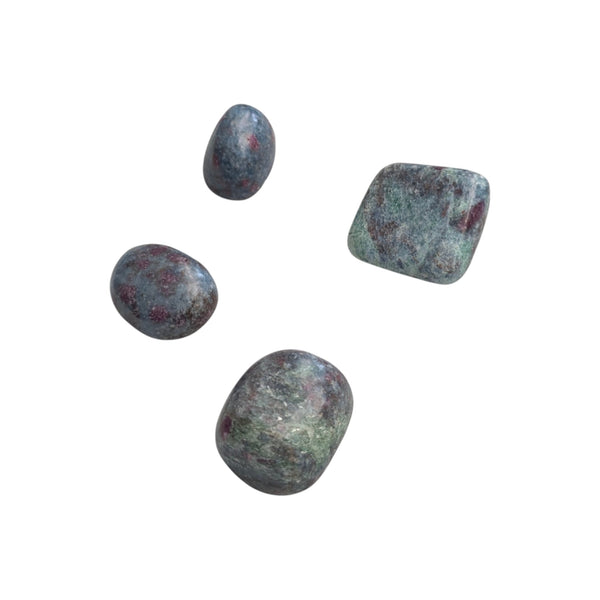 Ruby Kyanite Crystal Tumblestone - Rare Stone - Crystal Healing Gemstone