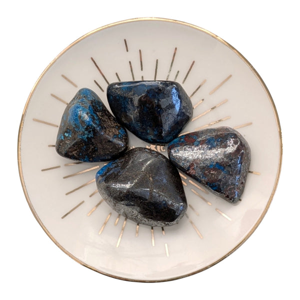 Shattuckite Crystal Tumblestone - Rare Gemstone - Stone of Truth & Balance
