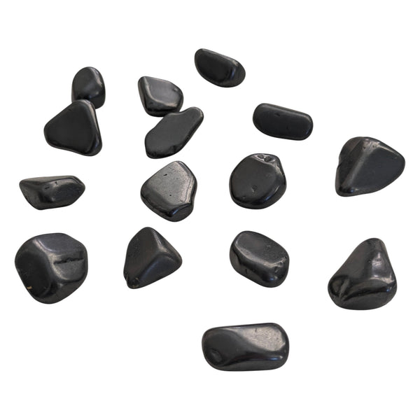 Shungite Crystal Tumblestone(Russian) - Stone of Transformation - Miracle Stone - EMF Protection