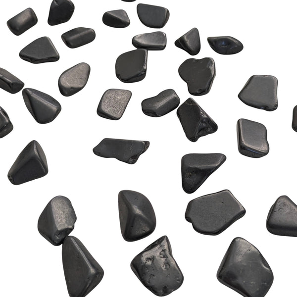 Shungite Crystal Tumblestone(Russian) - Stone of Transformation - Miracle Stone - EMF Protection