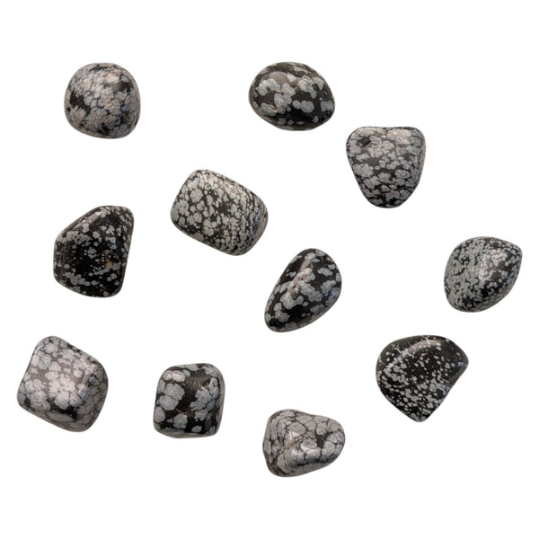 Snowflake Obsidian Tumblestone - Stone of Purity & Balance - Gemstone of "The Self"