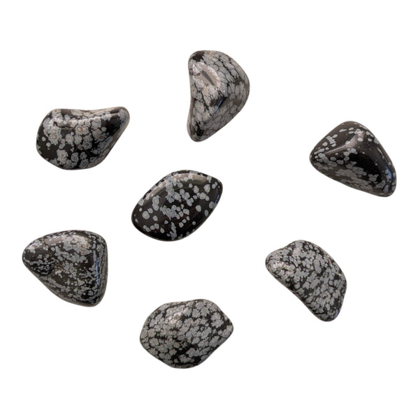 Snowflake Obsidian Tumblestone - Stone of Purity & Balance - Gemstone of "The Self"