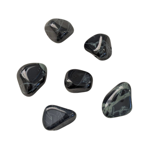 Spider Web Obsidian Crystal Tumblestone - Volcanic Gemstones - Powerhouse Stone