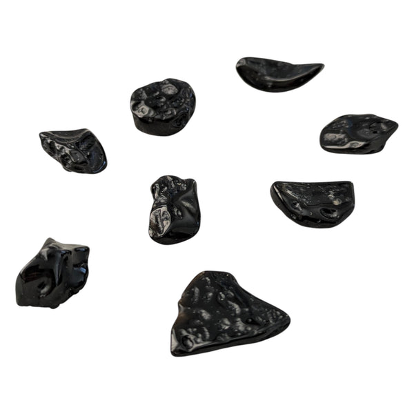 Tektite Tumblestone - Molten Gemstone - Terrestrial Debris Natural Glass