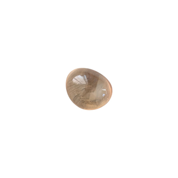 Topaz Aura Quartz  Tumblestone