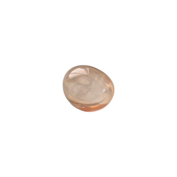 Topaz Aura Quartz  Tumblestone