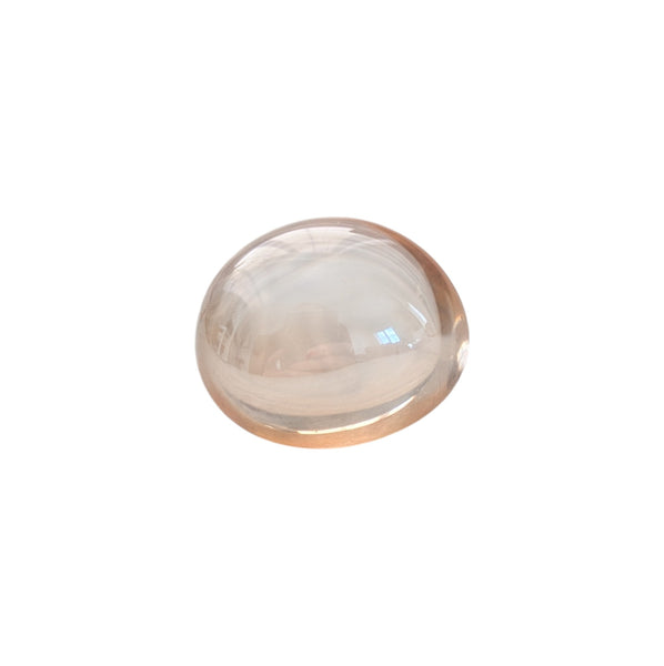 Topaz Aura Quartz  Tumblestone