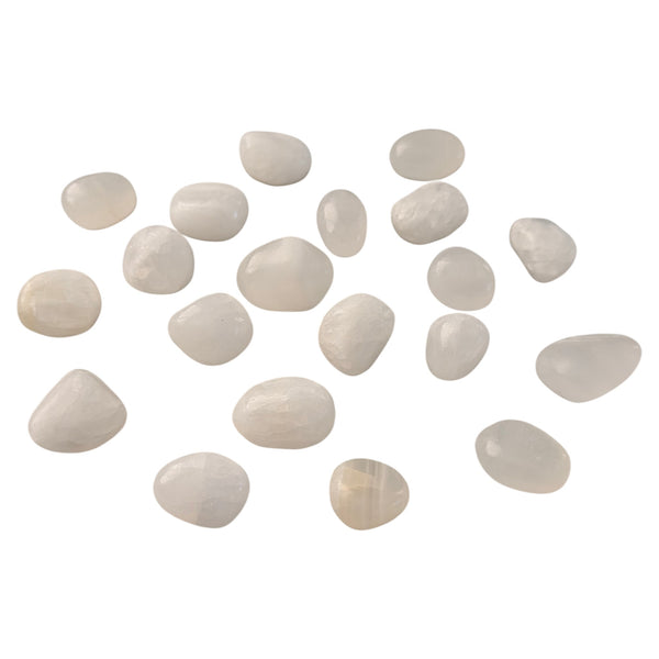 White Onyx Tumblestone