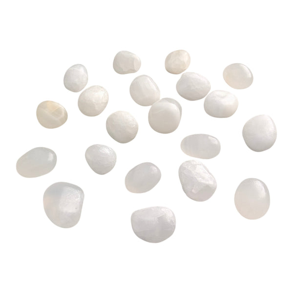 White Onyx Tumblestone
