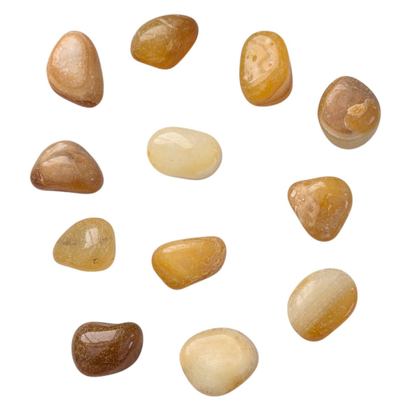 Yellow Agate Tumblestone