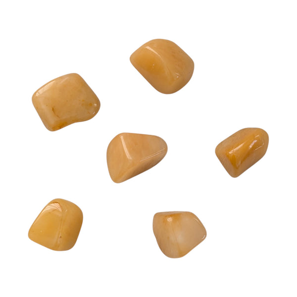 Yellow Aventurine Crystal Tumblestone - Rare Gemstone - Creativity & Clarity Stone