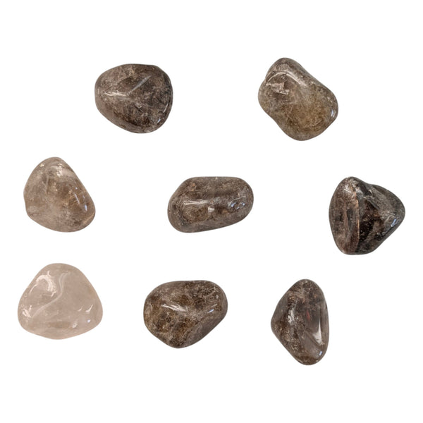 Smoky Quartz Crystal Tumblestone - B Grade - Powerful Grounding Gemstone
