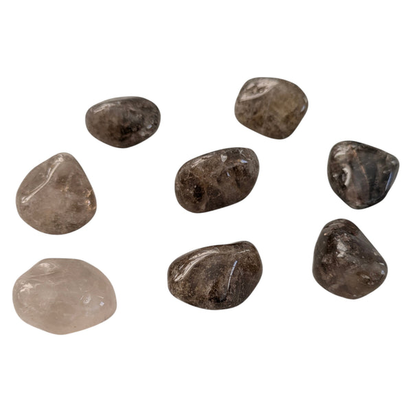 Smoky Quartz Crystal Tumblestone - B Grade - Powerful Grounding Gemstone