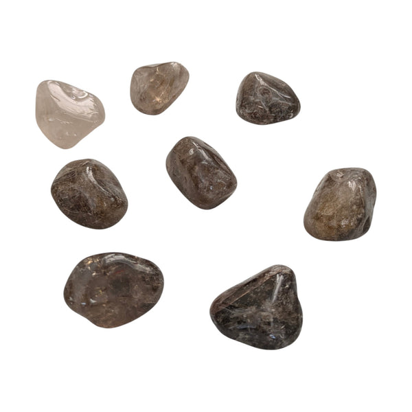 Smoky Quartz Crystal Tumblestone - B Grade - Powerful Grounding Gemstone