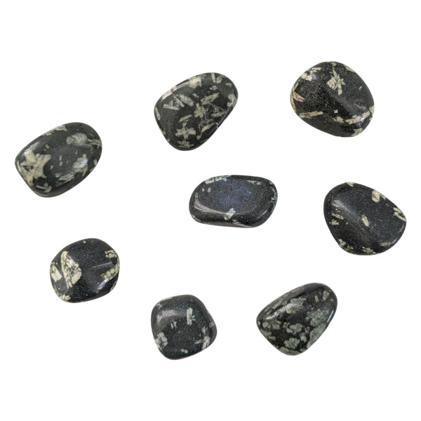 Chinese Writing Tumblestone - Chinese Writing Rock - Emotional Balance - Chakra Stone