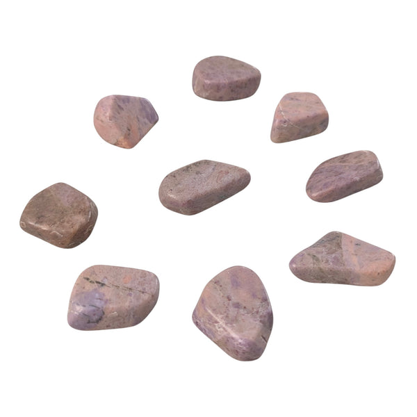 Lavender Jade Crystal Tumblestone - Rare Jadeite - Lilac Jade - Dream Stone