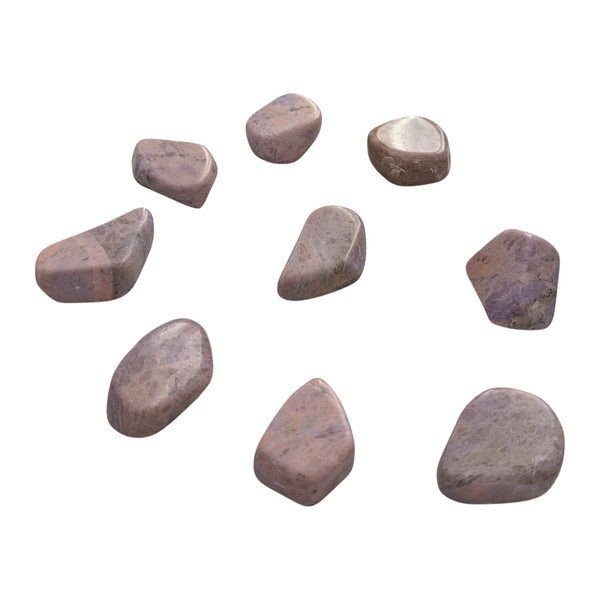 Lavender Jade Crystal Tumblestone - Rare Jadeite - Lilac Jade - Dream Stone