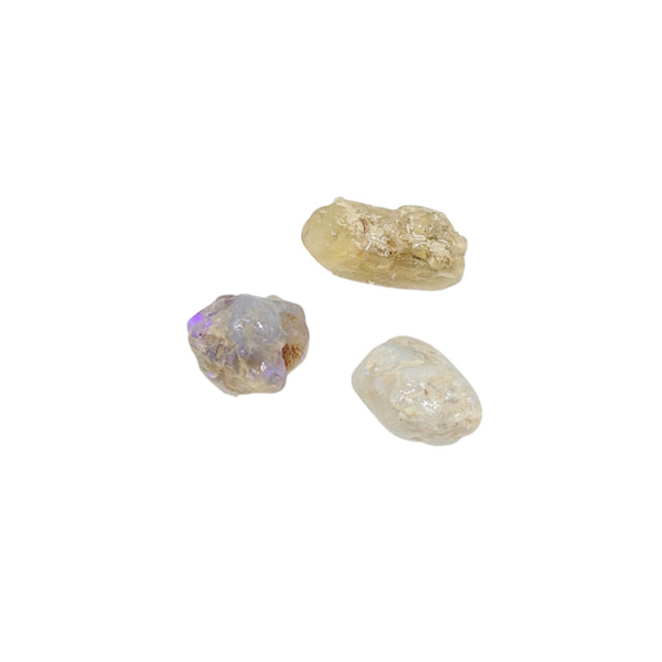 Honey Opal (Mixed) Potch (Lightning Ridge-C Grade) Set of 3