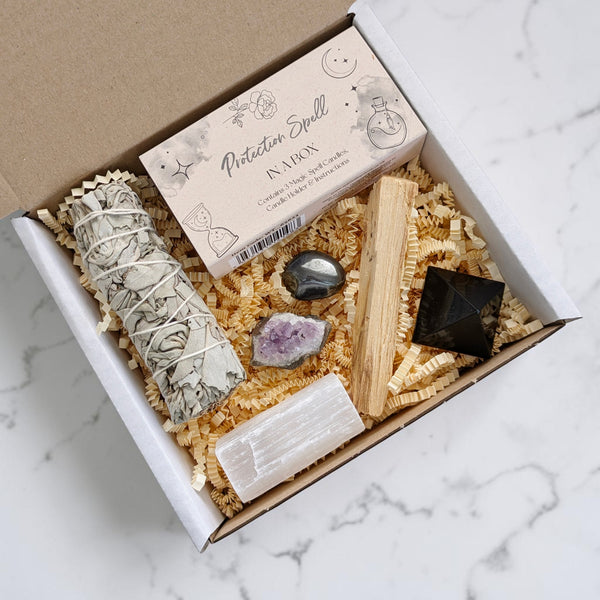 Cleanse & Protect Crystal Gift Box