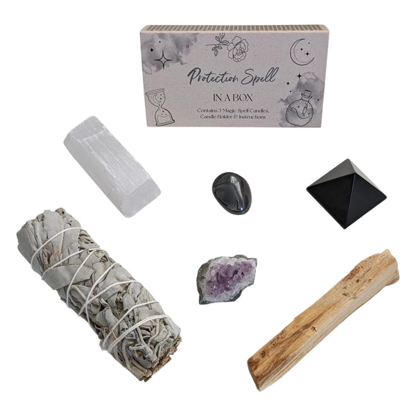 Cleanse & Protect Crystal Gift Box