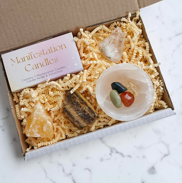 Manifestation Crystal Gift Box