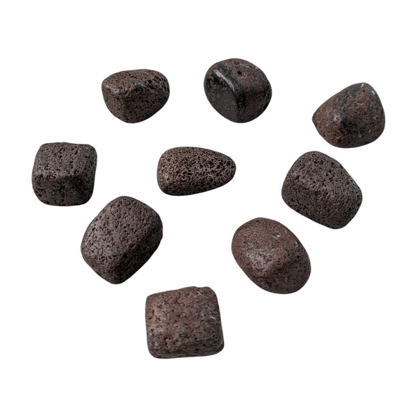 Brown Lava Tumblestone