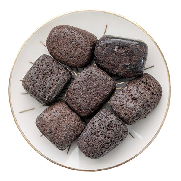 Brown Lava Tumblestone