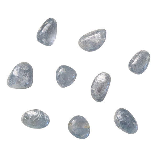 Celestite Crystal Tumblestone - Calm Crystal - Peace Gemstone - Ethically Sourced Crystal - UK Crystal Shop