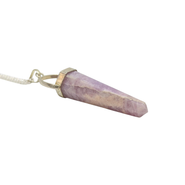 Lepidolite Crystal Necklace