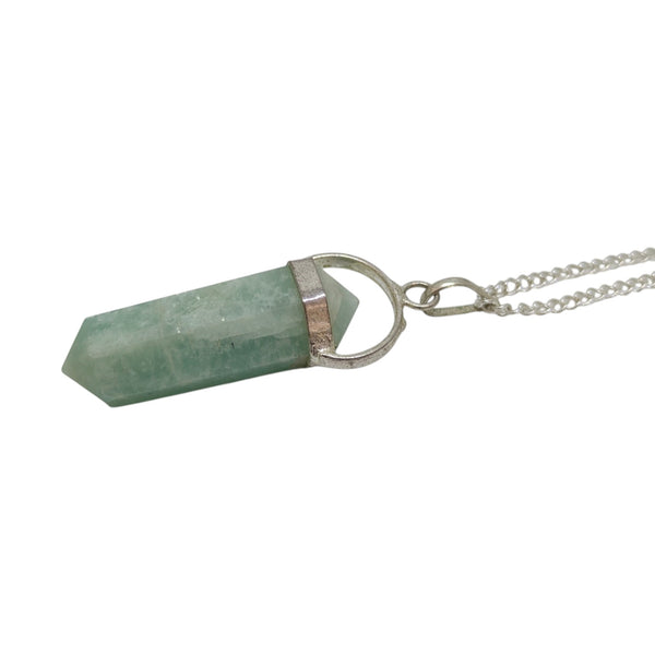 Amazonite Pendant Necklace