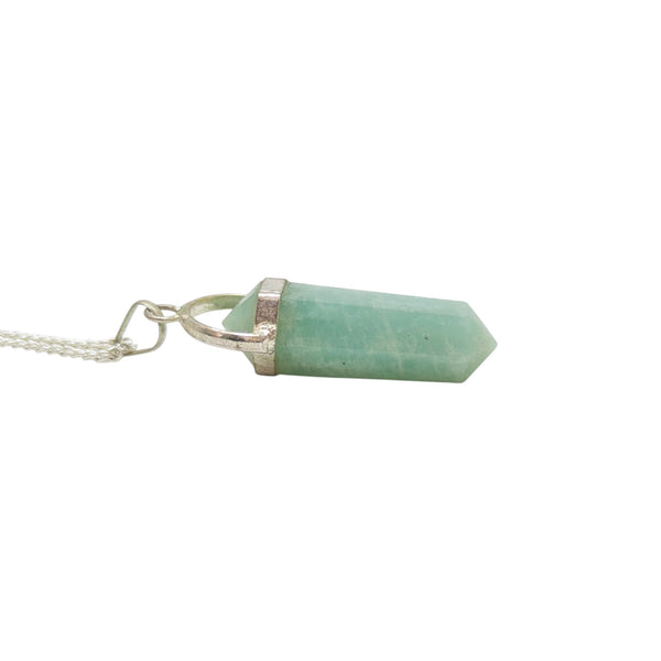 Amazonite Pendant Necklace