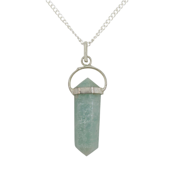 Amazonite Pendant Necklace