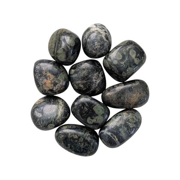 10x Kambaba Jasper Tumblestones 20-30mm, Wholesale Crystals, Bulk Gemstones, Genuine & Ethically Sourced, UK Crystal Shop