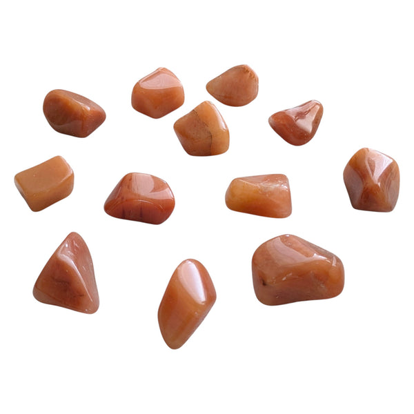 Peach Aventurine Crystal Tumblestone - Stone of Gentleness - Calm, Peace & Balance Gemstone