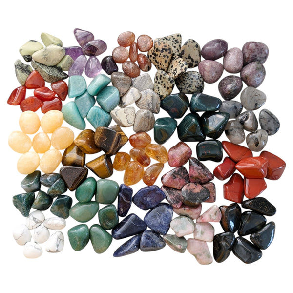Small Crystal Grid Tumblestone Sets - 20 + Varieties
