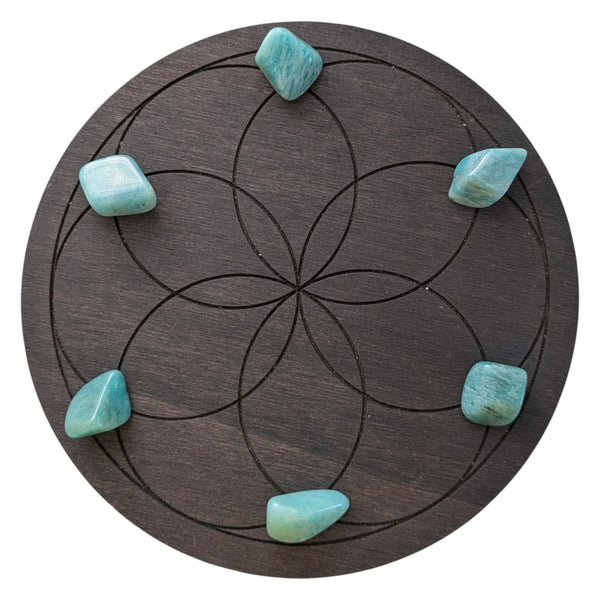 Small Crystal Grid Tumblestone Sets - 20 + Varieties