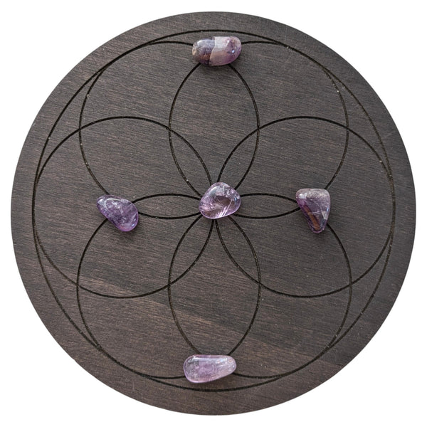 Small Crystal Grid Tumblestone Sets - 20 + Varieties