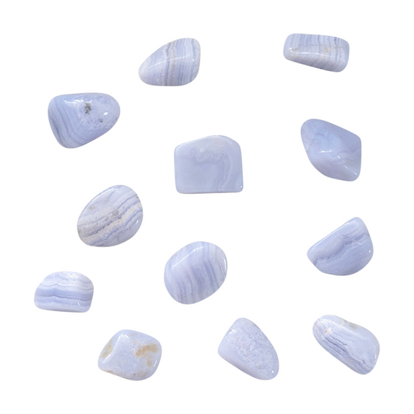 Blue Lace Agate Tumblestone